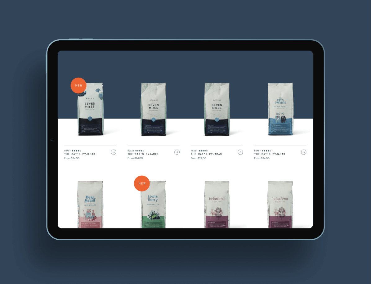 seven-miles-coffee-product-page-ui-design-1